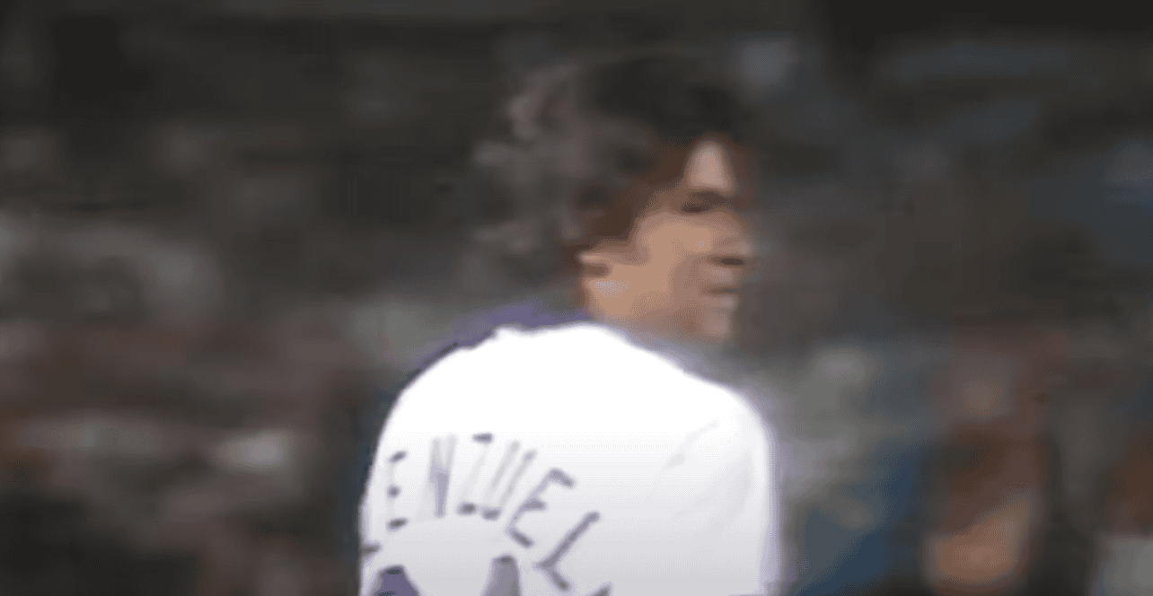Image of Fernando Valenzuela during his 1981 rookie season, showcasing Fernandomania.
